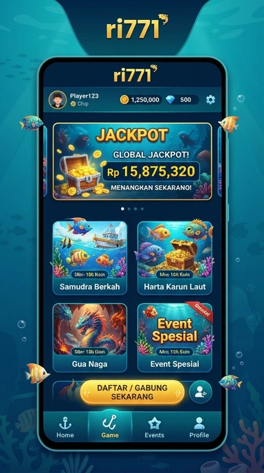Menu kategori aplikasi di ri771 yang memudahkan pencarian.